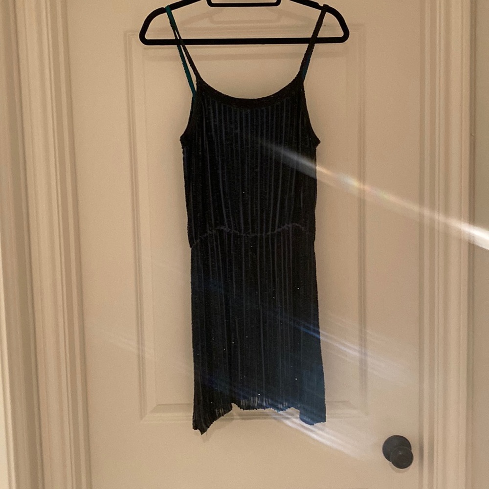 Emerald sequin Parker dress